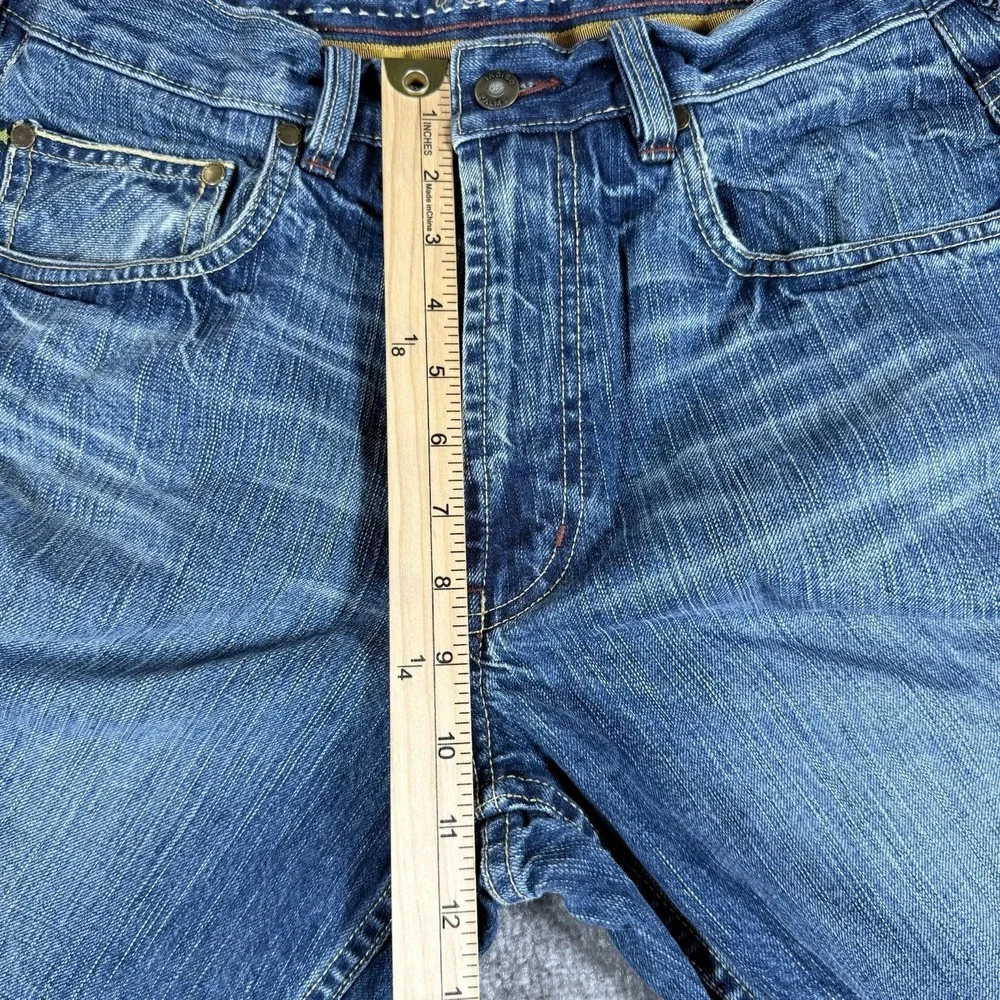 Indigo Palms Jeans Men's 33x32 Blue Denim Classic Fit Straight Leg Medium Wash